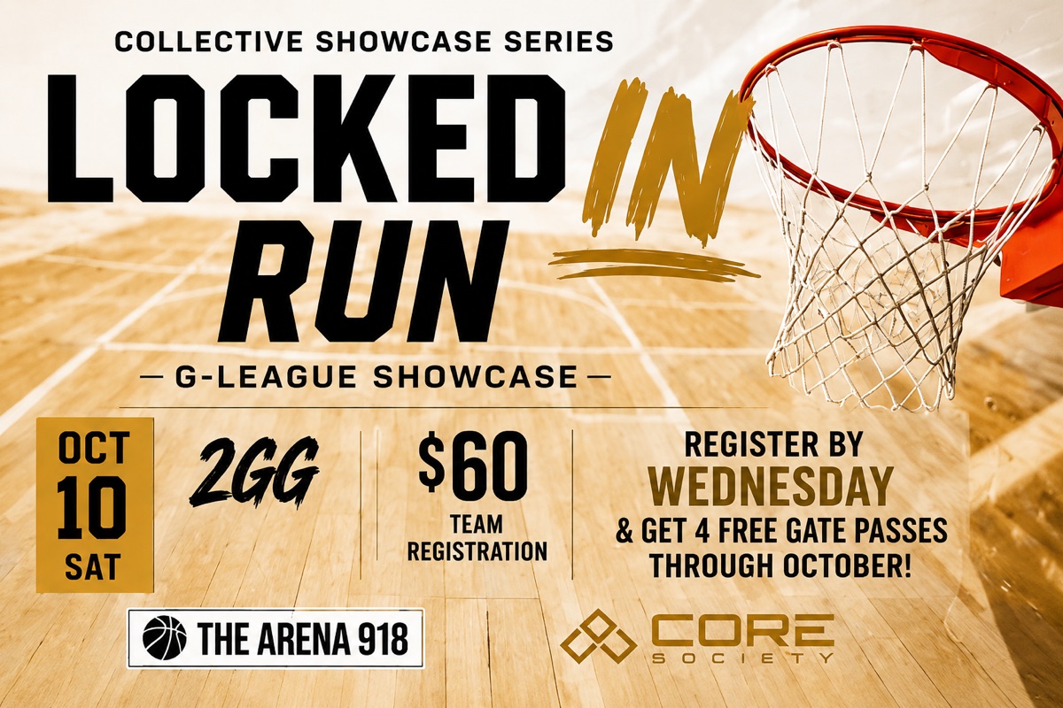 Locked In Run flyer